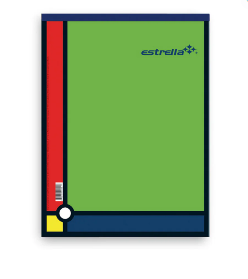 [PAQ50-0008] Caja C/50 Block Estrella Cuadro Grande 7mm 80 Hojas