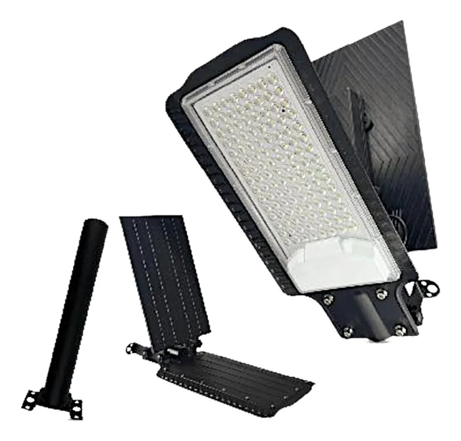 Lámpara Suburbana Solar 100 W Megaluz APS42W100 Luz Fría (C.10)