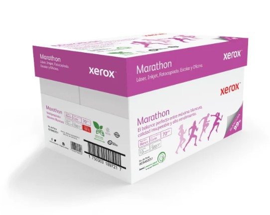Caja C/10 Paquetes Hoja Carta Xerox 99% Blancura