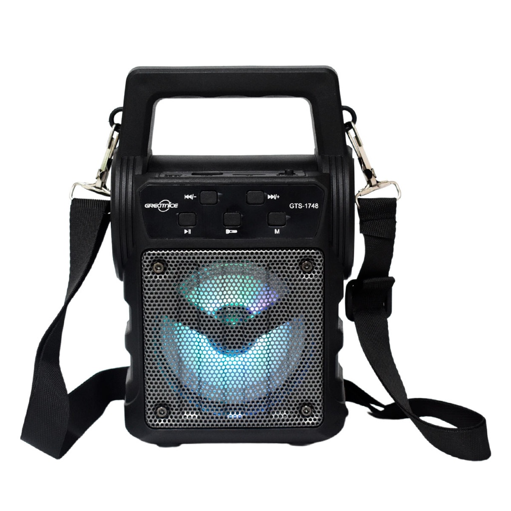 [KTS-2295] Bocina Bluetooth Link Bits 3 Pulgadas KTS-2295 Radio Fm Lampara De Emergencia