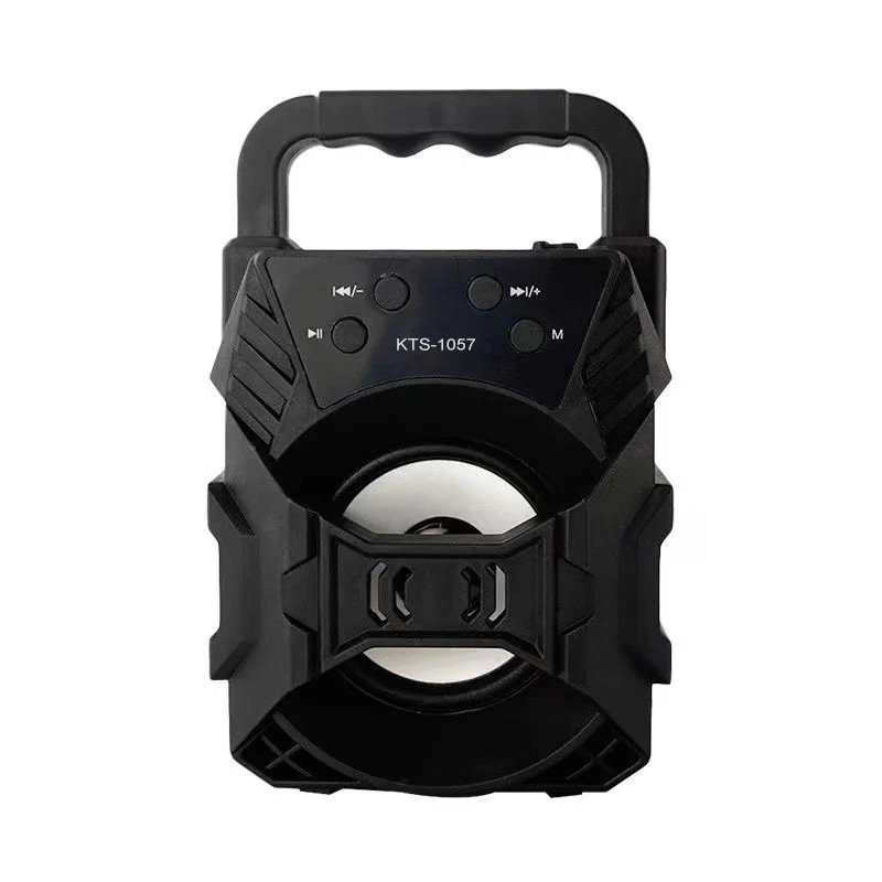 Bocina Bluetooth Link Bits 3 Pulgadas KTS-1057 Radio Fm Luz Led Entrada Usb  Micro Sd