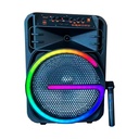 Bocina Bluetooth Link Bits 15 Pulgadas KTS-2170 Radio Fm, Micrófono, Luz Led Multicolor