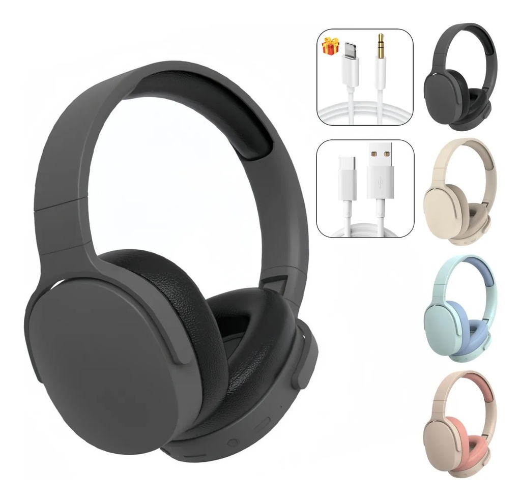 Audífonos De Diadema Bluetooth Link Bits P2961 2 Horas De Carga 6 horas De uso