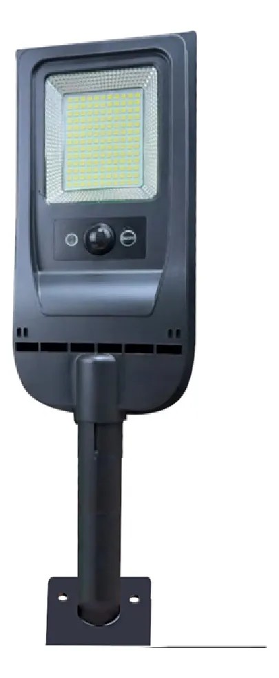 Lampara Suburbana Megaluz APS43W25 Ip65  Carga Solar Luz Led Fría Detección De Movimiento (C.20)