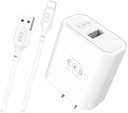 Combo Cargador Iphone 2.4A 10 W Control Expert CE-CIPW