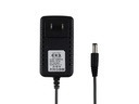 Eliminador De 9 V a 1 A Punta Negra Control Expert 5MM  CE-9V 1.2 Metros De Largo Negro