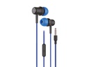 Audífonos In-Ear Alámbrico Control Expert CE-AU47A Azul Ergonómicos