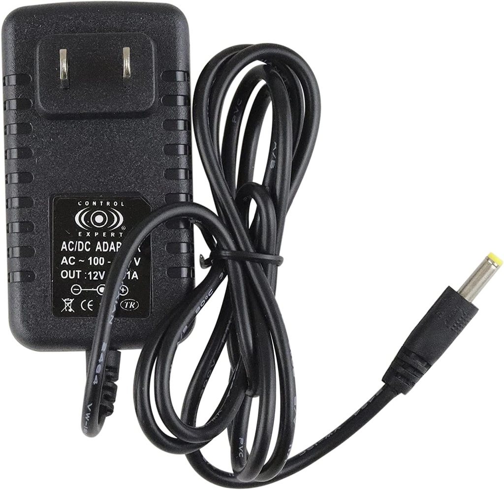 [4M-2A12V] Eliminador 12V A 2 Amp Control Expert 4M-2A12V Punta Amarilla 4MM