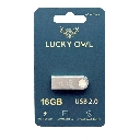 Memoria USB 16gb Lucky Owl Metálica 2.0 En Blister LO-02-16GB