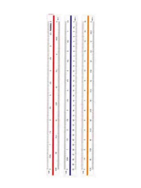 Escalimetro Pascua Plastico 30cm (E.24) (C.192)