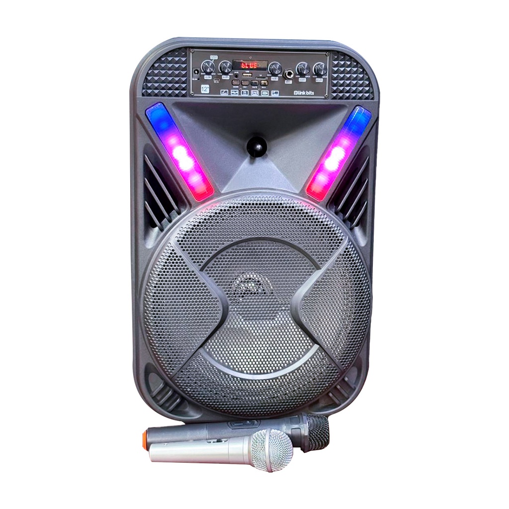 Bocina Bluetooth Link Bits 12 Pulgadas SA1242TKL  Luz Led Multicolor