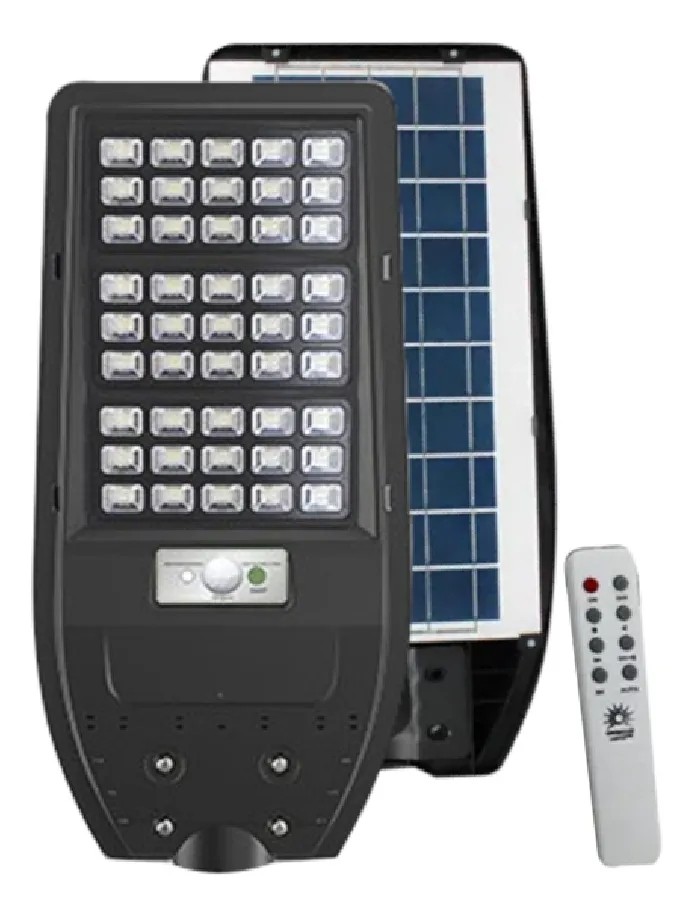 Suburbana Solar Megaluz 150W APS33W150 Ipx4, Encendido Y Apagado Automático,  Luz Led Fría