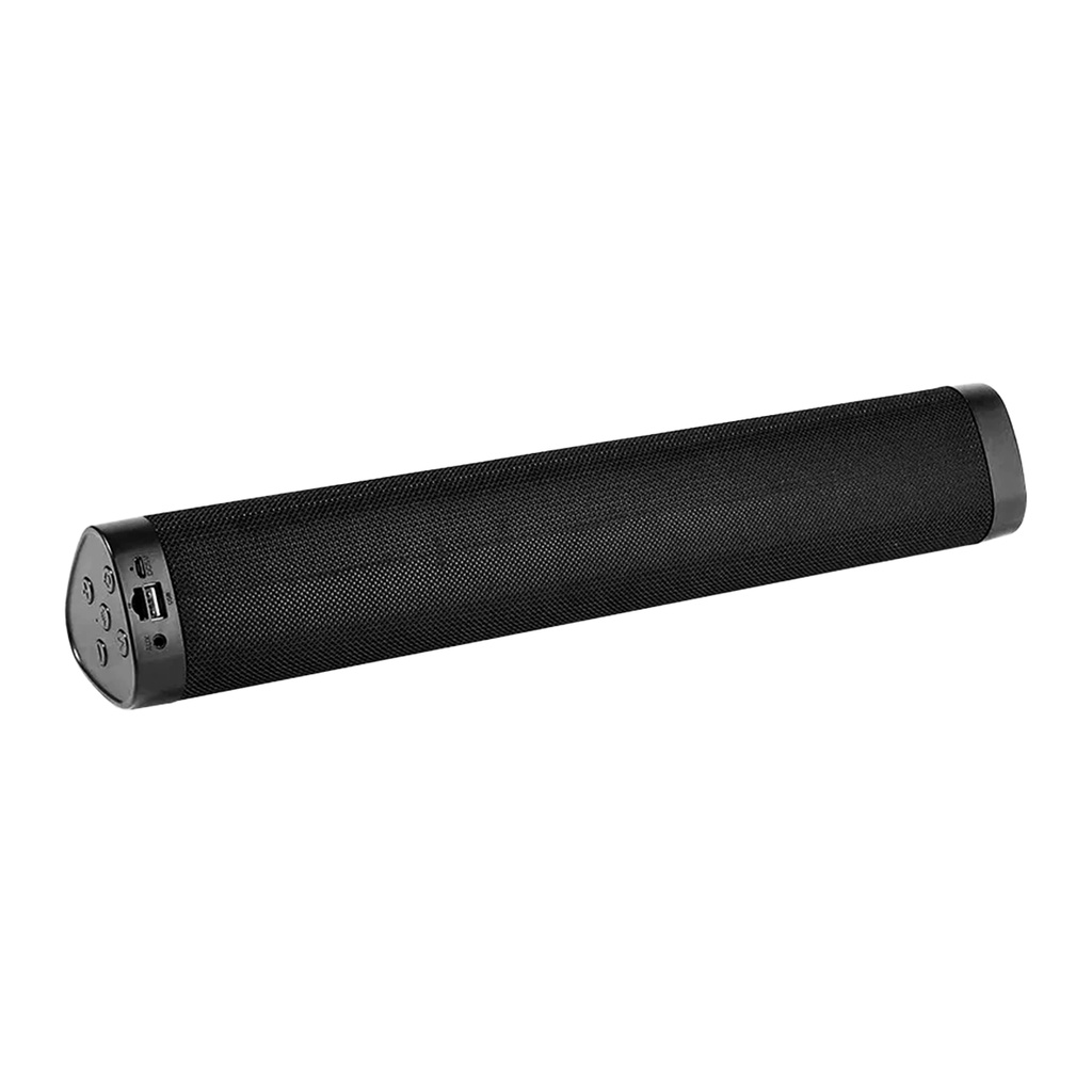 Barra de Sonido Link Bits A500 Radio Fm, Micrófono, Recargable, Entrada Jack  3.5mm (C.48)