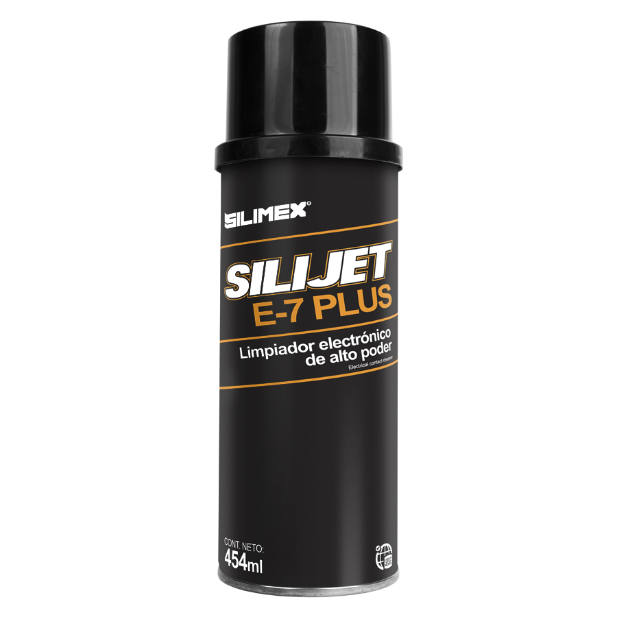 Aerosol Limpiador De Alto Poder Silimex 454Ml SILI JET E-7 PLUS Repelente Al Polvo