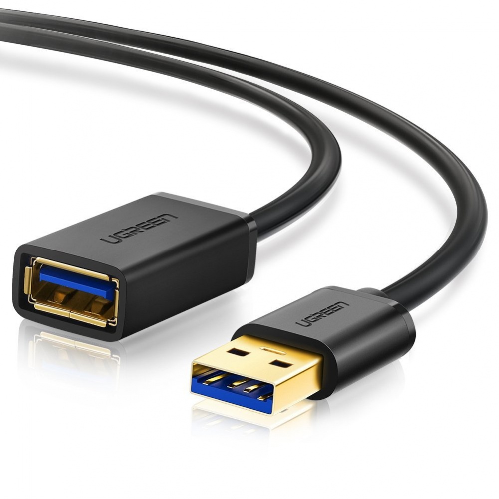 [10368] Cable Extensor Usb Ugreen 1 Metro 10368 Macho-Hembra, 5Gbps, Núcleo De Cobre Estañado