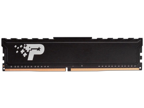Memoria RAM Patriot Signature Premium PSP416G3200H1 DDR4-SDRAM Capacidad de Almacenamiento 16GB 3200 MHz 288-pin UDIMM Color Negro