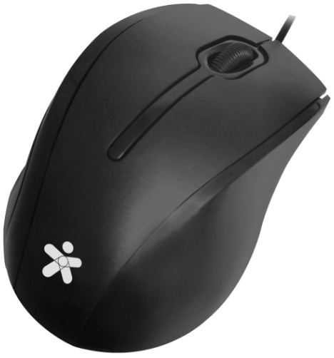 Mouse Alambricos Stylos STPMOA8B Negro