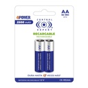 Blister 2 Piezas Pila Recargable AA Control Expert CE-RE2AA 2500Mah