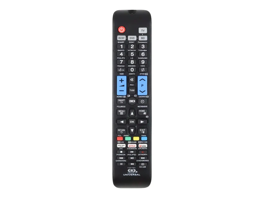 [CE-U26] Control Universal Para Smart Tv Control Expert CE-U26  Negro