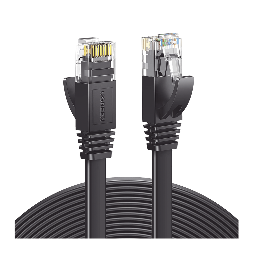 Cable Cat6 Ethernet Plano Ugreen 1 Metro 50173 Negro