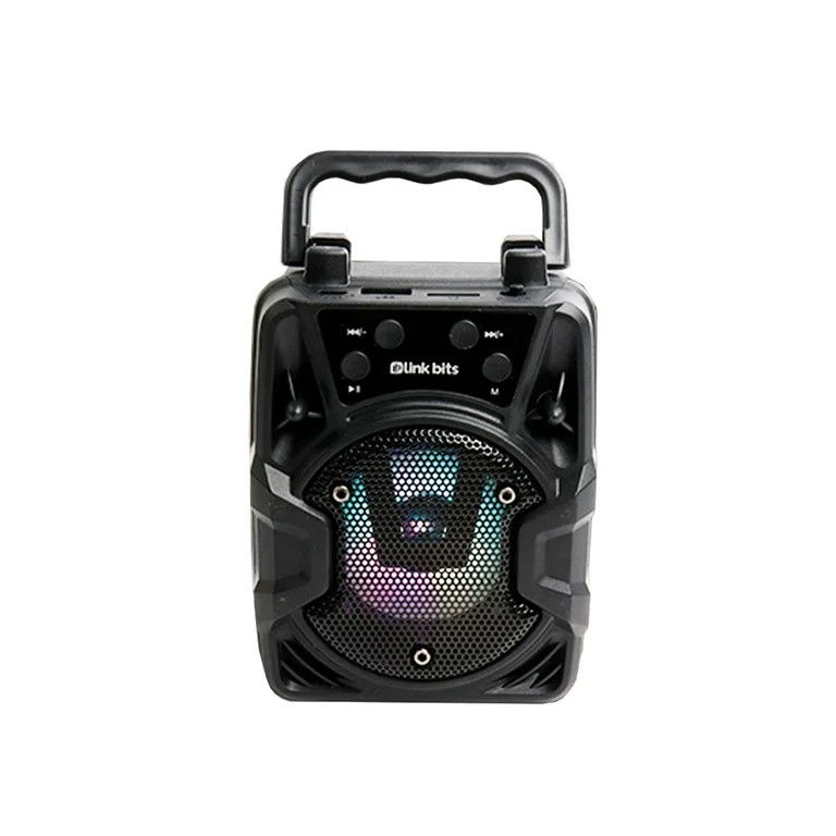 [VA385T] Bocina Bluetooth Link Bits 3 Pulgadas VA385T Radio Fm, Usb, Micro Sd, Luz (C.60)