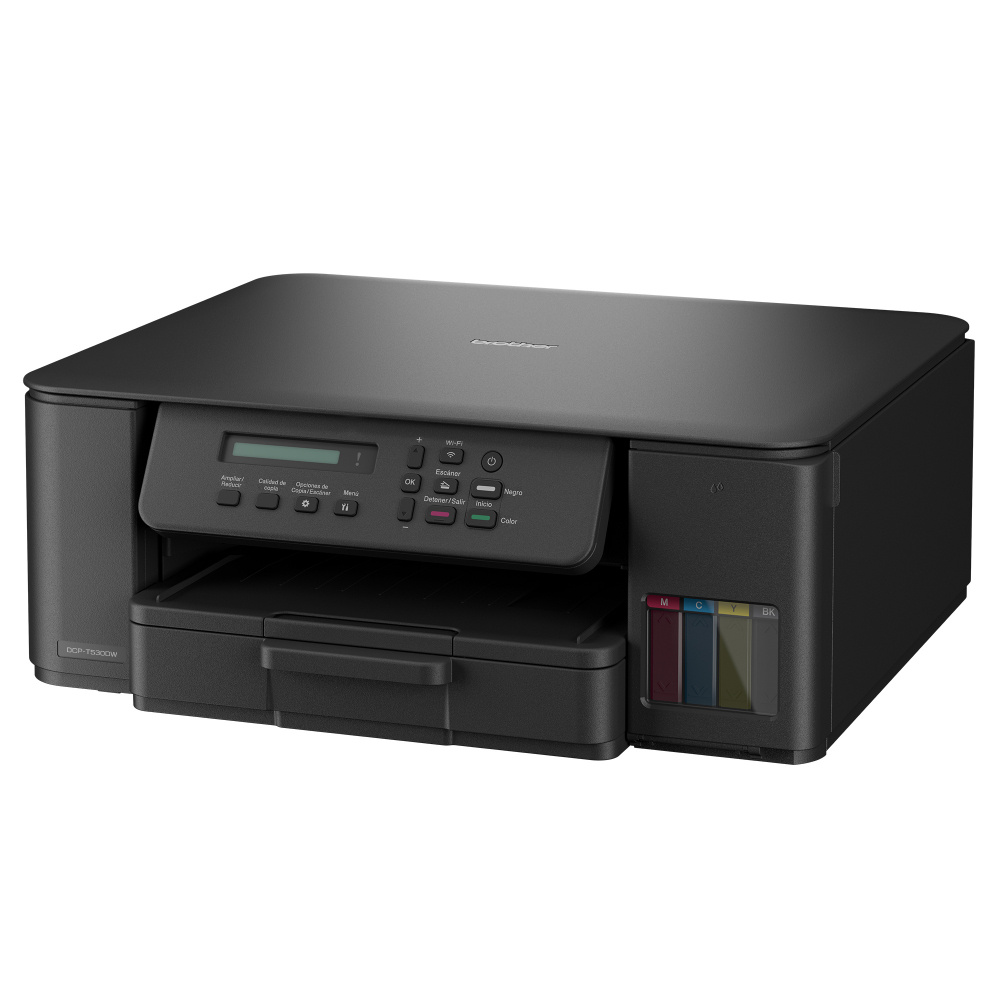 Impresora Multifuncional Brother DCP-T530DW Color, Inyección De Tinta, Tanque De Tinta