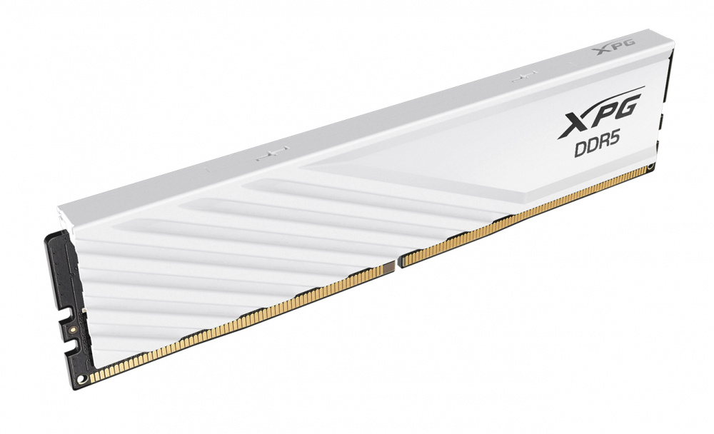 [AX5U5600C468G-SLABWH] Memoria Ram Lancer Blade Xpg 8GB AX5U5600C468G-SLABWH Ddr5, Pc-44800, 5600 Mhz, Disipador Blanco Pc Gammer