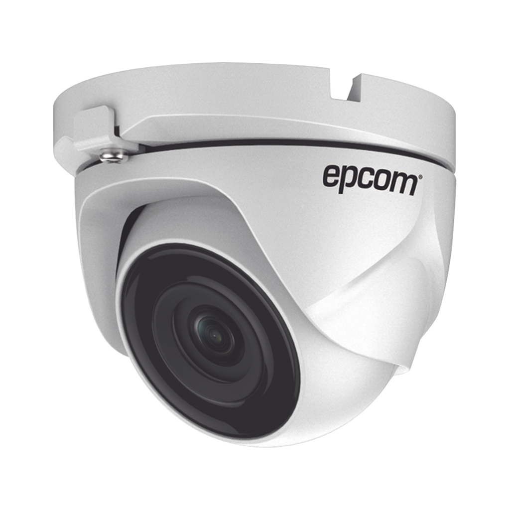 Cámara Turret TurboHd Epcom 2MP E8-TURBO-G2W Full Hd 1920x1080, Lente Fijo 2.8mm, Ángulo 103 Grados