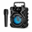 Bocina Bluetooth Link Bits 3 Pulgadas SA327T Radio Fm, Usb, MicroSd, Micrófono, Negro (C.60)