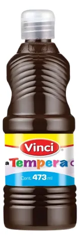 Pintura tempera vinci 473 ml café