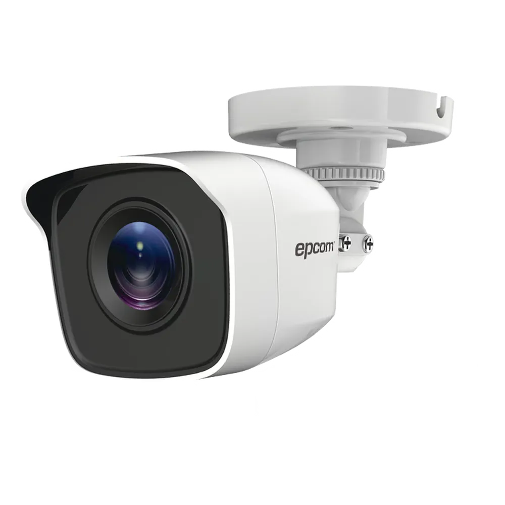 Epcom Cámara Metalica de seguridad B8-TURBO-G2W 2.8mm Turbo HD con resolución de 2MP Gran Angular 103°