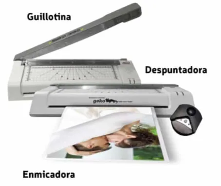 Enmicadora Doble Carta 3 En 1 Geko/Plus200 Perfex/Boflex