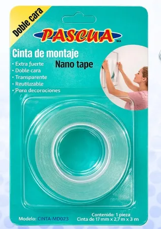 Blister Cinta Doble Cara Para Montaje Nano Pascua 2cm x 3m y 7mm De Espesor (E.12) (C.144)