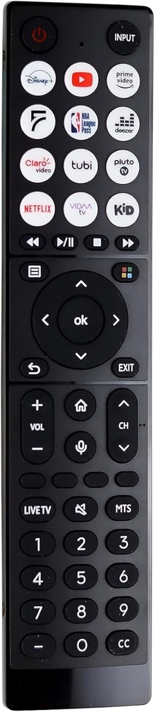 Control Remoto CE-H50A6 Control Expert Para Smart Tv Hisense 12 Apps (copia)