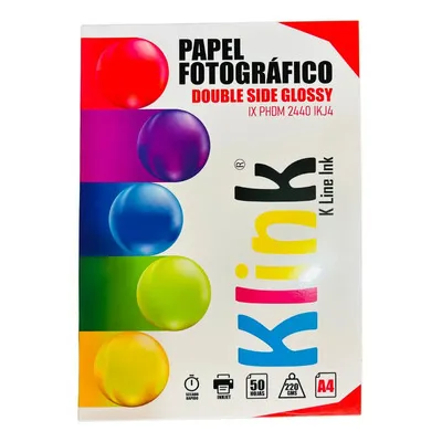[IX PHDM 2440 IKJ4] Papel Fotográfico Doble Cara 220grms Matte A4 / 50 Hojas