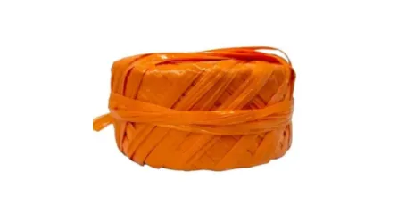 Rollo Rafia Naranja Confetti 100gr (C.200)