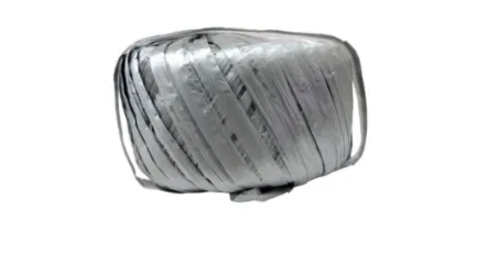 Rollo Rafia Plata/gris Confetti 100gr (C.200)