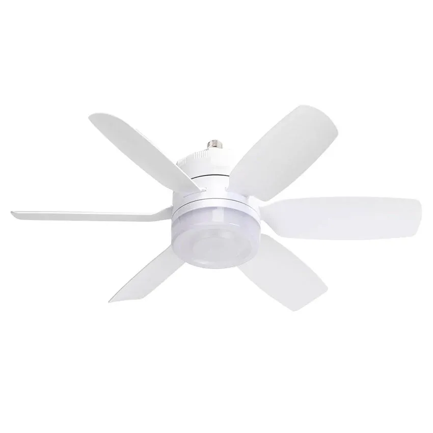 Lámpara de Techo Con Ventilador Tianlai 22W LV51W22 6 Aspas 3 Velocidades 3 Tonos de Luz (C.30)