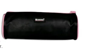 Lapicera Textil Cilindro Negro Con Borde Sabonis