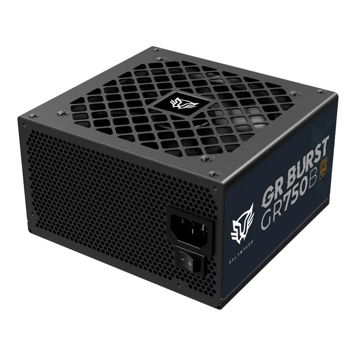 Fuente De Poder Balam Rush BR-937672 ATX 750W 80 Plus Bronze No Modular Negro