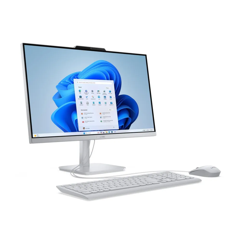 Computadora de Escritorio Lenovo A100 All-in-One 23.8 Pulgadas F0J6002PLD Intel Core i3-N300, 8GB, 512GB SSD, Windows 11 Home