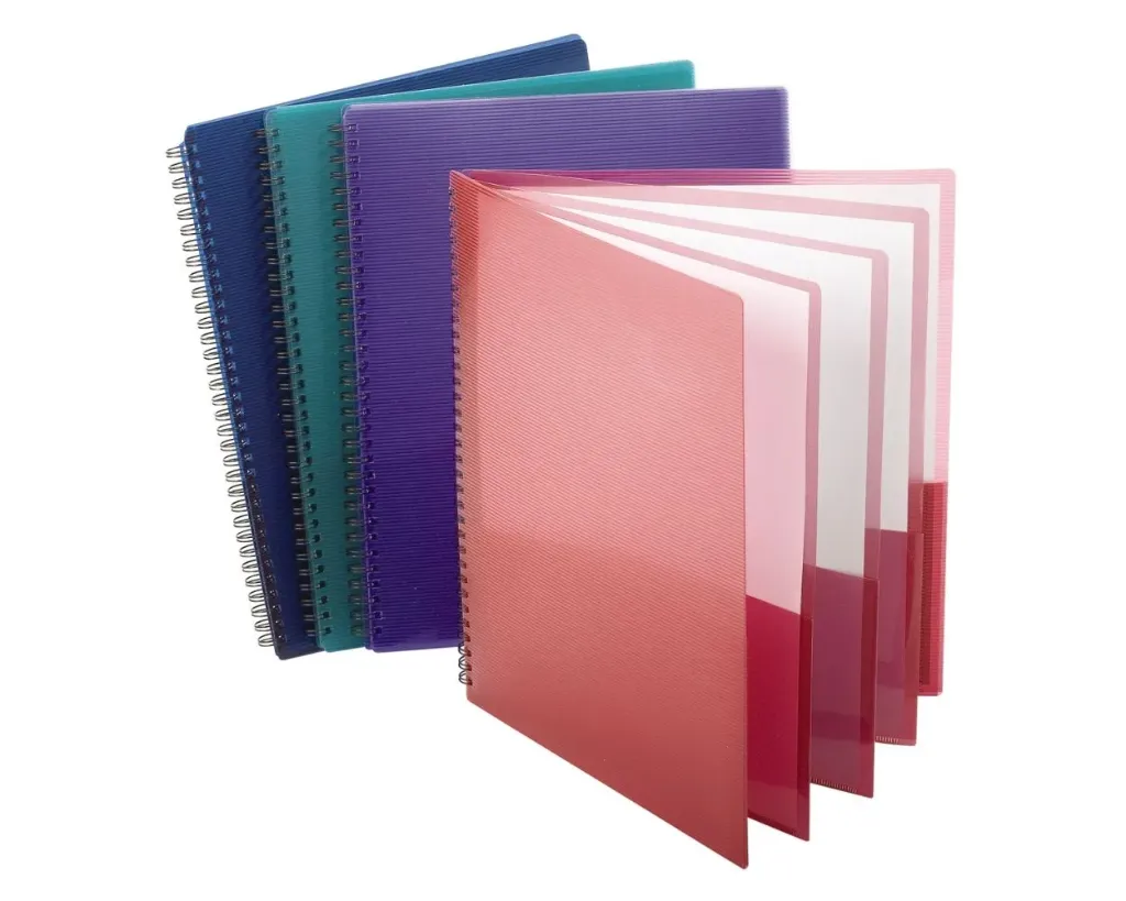 Carpeta Oxford Organizador Tamaño Carta Espiral C/8 Bolsas (C.20)