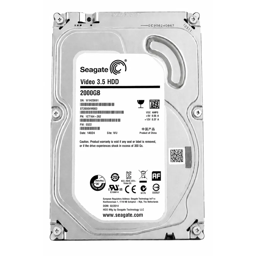 [NP-HDD2TB] Disco Duro Interno 1TB HDD1TBSG 3.5 Sata New Pull
