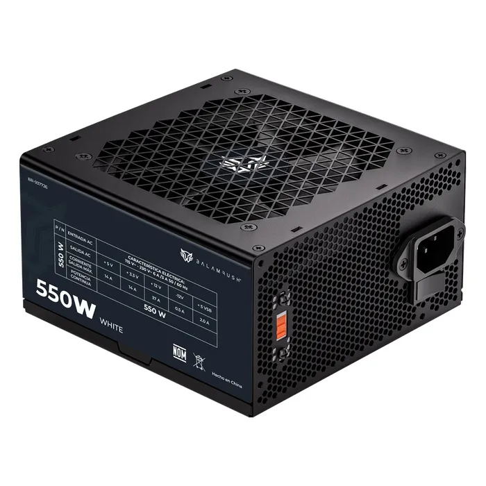 Fuente de Poder BR-937726 550W 80 Plus White BALAM RUSH PULSAR 550PR NOVA SERIES