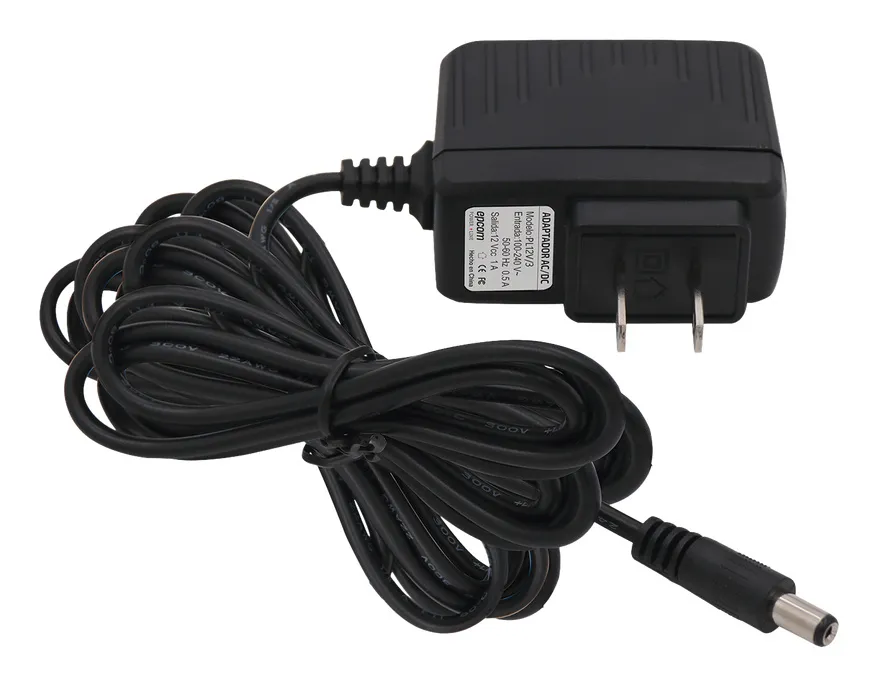 Fuente de Poder de 12 Vcc 1 Amp Regulado / Con Cable de 3 Metros / Uso en Interior / Múltiples Usos