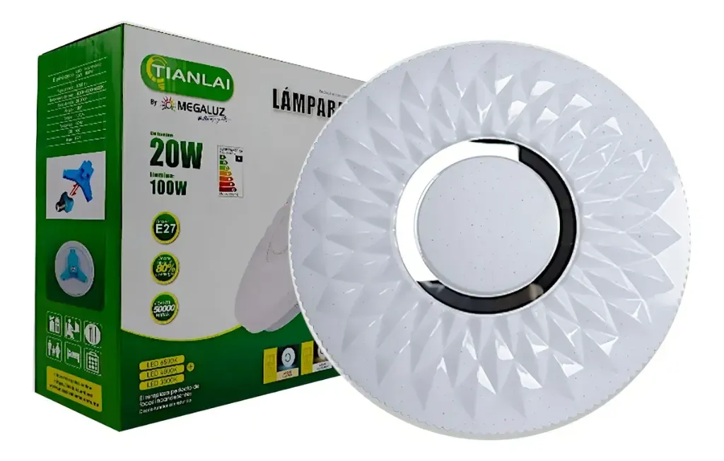 [LE27M07W20] Lámpara de Techo