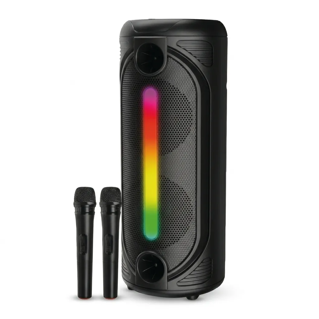 Bocina Bluetooth Doble Link Bits 8 Pulgadas KTS-2086