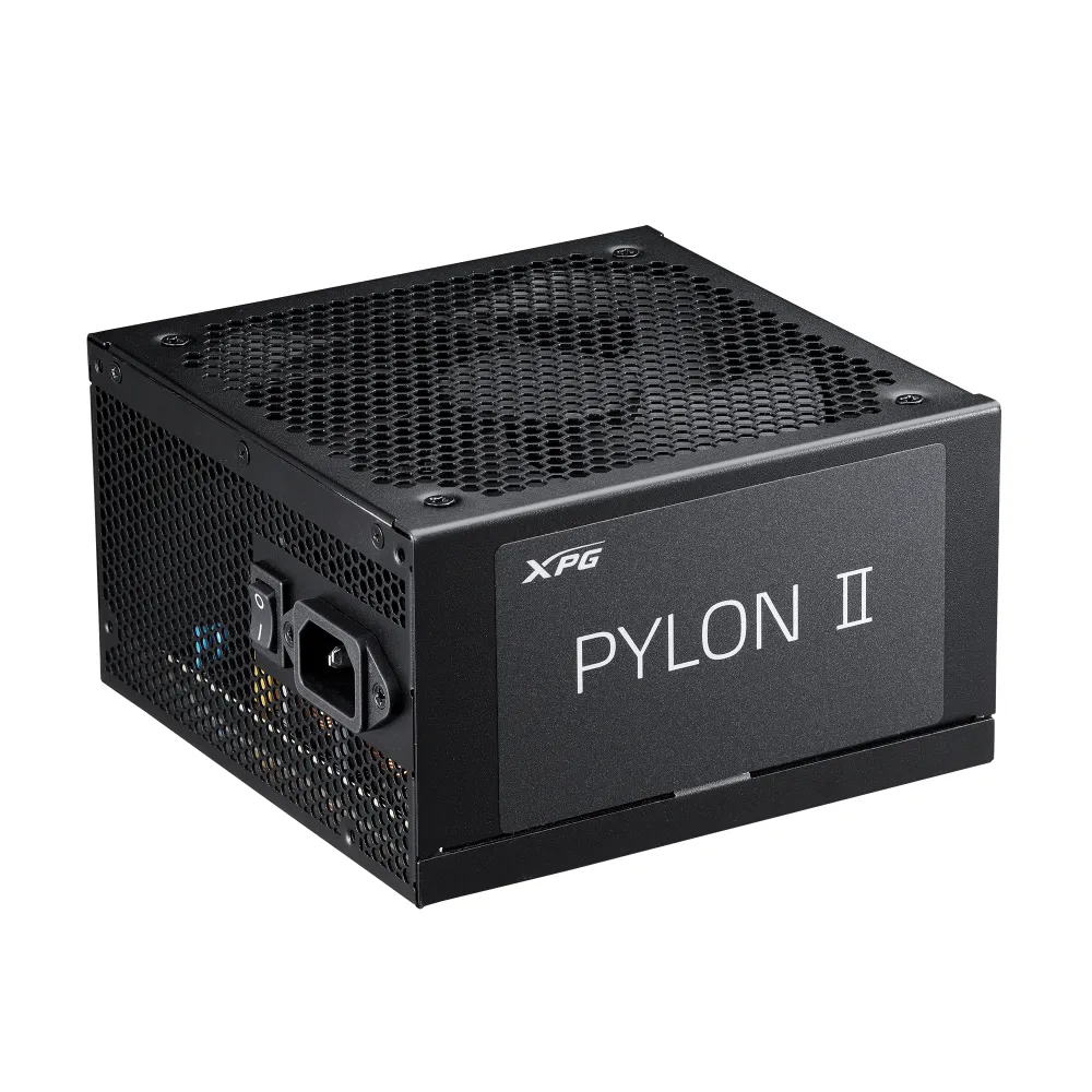 Fuente de Poder XPG PYLON II 80 PLUS Bronze ATX, Semi-Modular, 24-pin ATX, 12VHPWR, 135mm, 650W