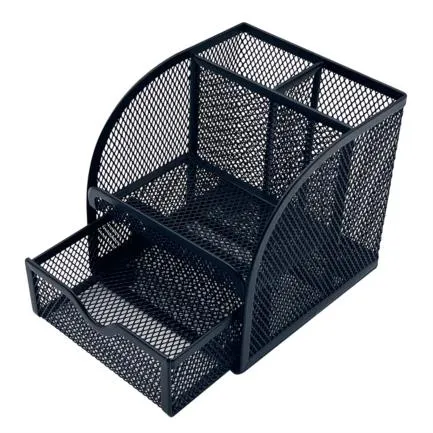 Organizador Nextep Malla Metalica 4 Secciones Negro (C.48)
