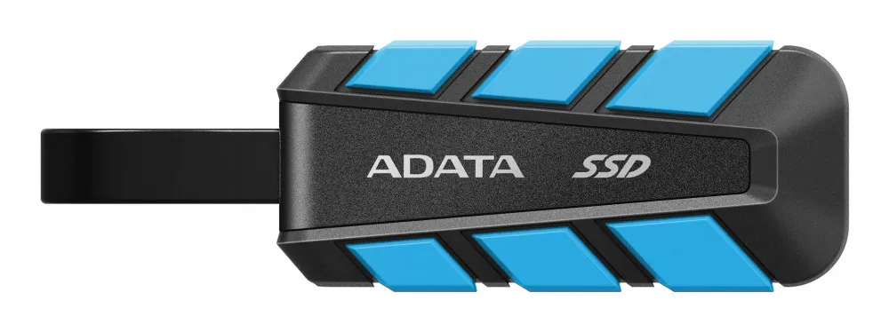 Disco Duro Externo Adata SC740 2.5", 1TB, USB-C 3.1, Negro/Azul, Resistente a Golpes, para Xbox Series X|S SC740-1000G-CBU